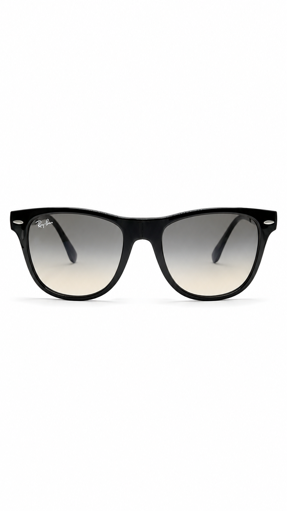 Ray-Ban RB4105 601/32 54mm Folding Wayfarer Black Acetate Sunglasses Grey Gradient Lens
