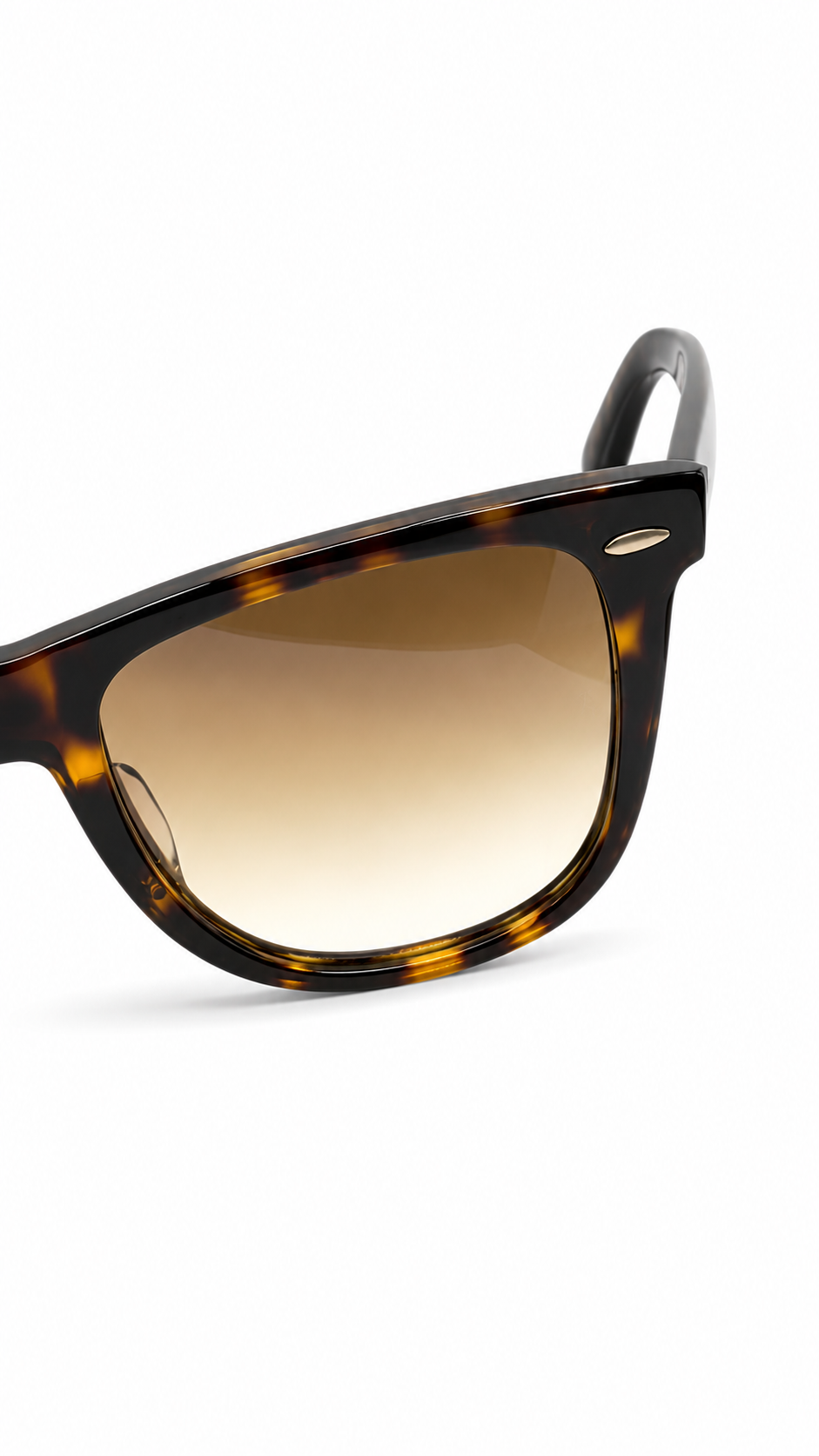 Ray-Ban RB2140-F 902/51 54mm Wayfarer Classic Tortoise Havana Sunglasses Brown Gradient Lens