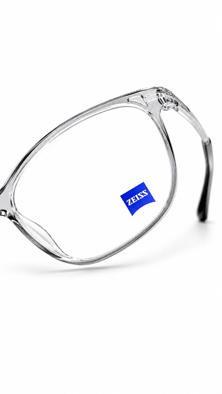 ZS 1005 Grey Crystal Optical Frame | Lightweight Everyday Eyewear