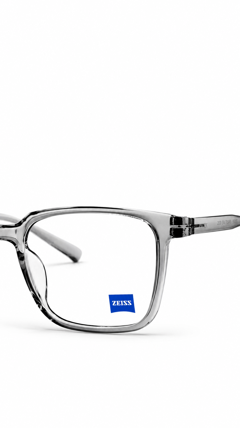 ZEISS ZS 1034 Crystal Clear Square/Rectangular Eyeglasses