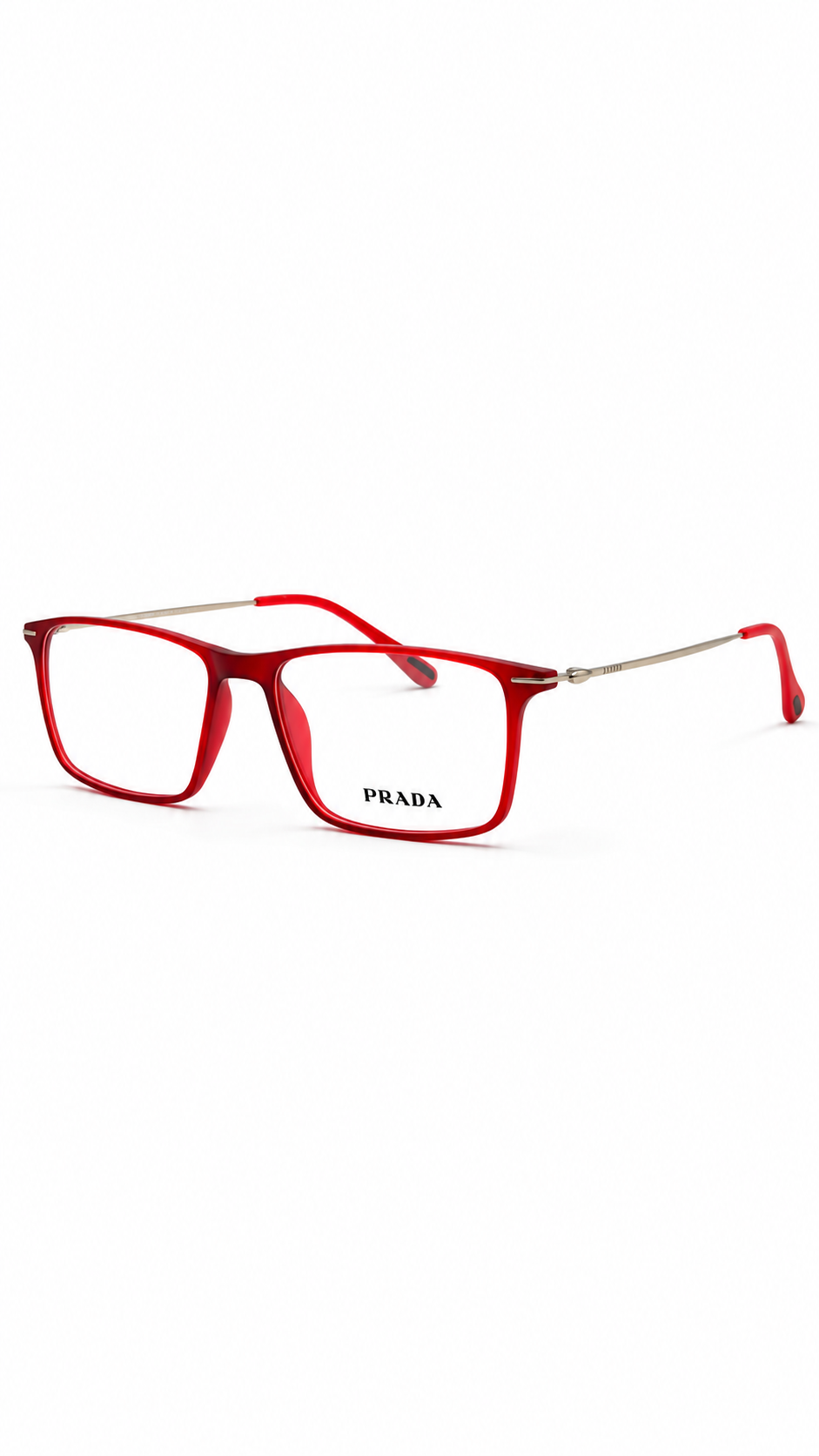 Prada Premium Red Full-Rim Optical Frame