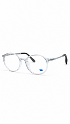 ZEISS Crystal Clear Round Eyeglass Frame for Men