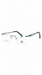 CHANEL Premium Rimless Rectangle Optical Frame