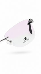CHANEL Premium Rimless Rectangle Optical Frame