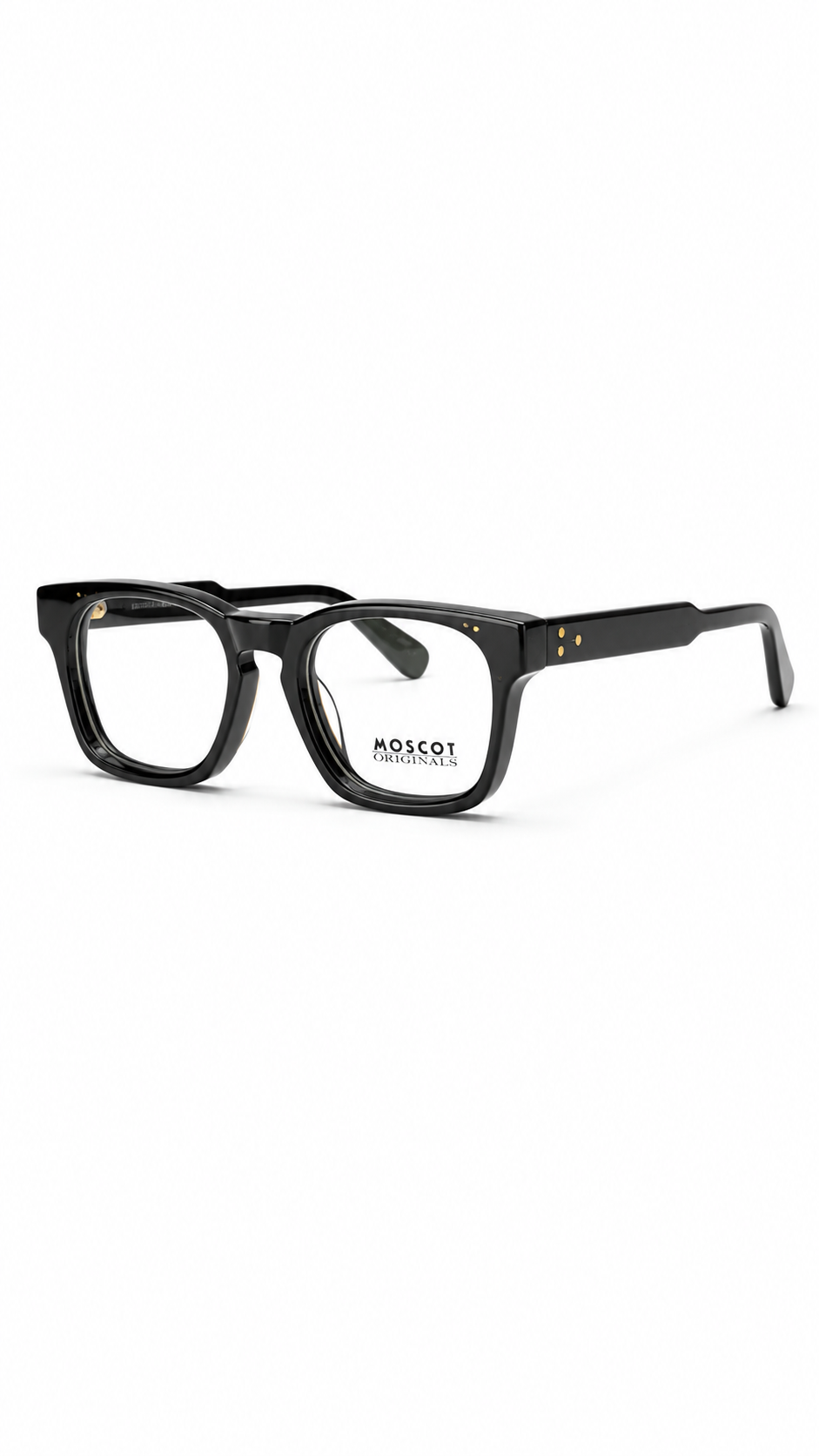 MOSCOT Originals Premium Black Full-Rim Optical Frame