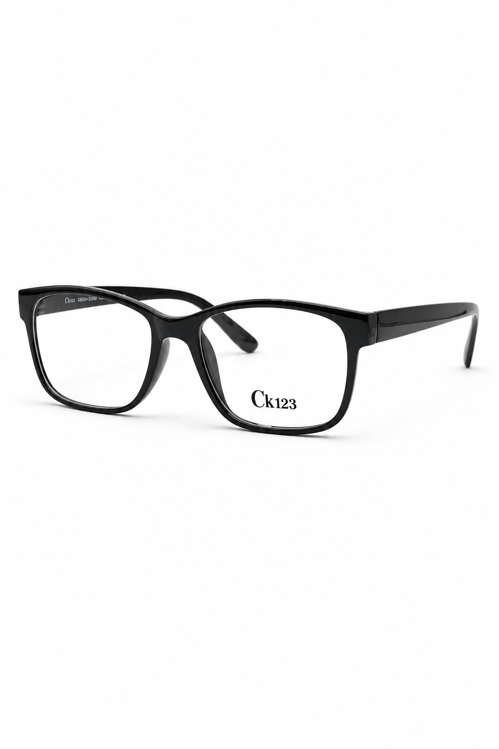 CK123 Classic Black Full-Rim Optical Frame