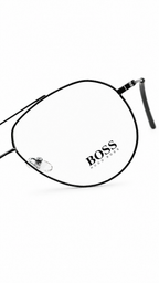 BOSS Lightweight Silver Metal Aviator Optical Frame