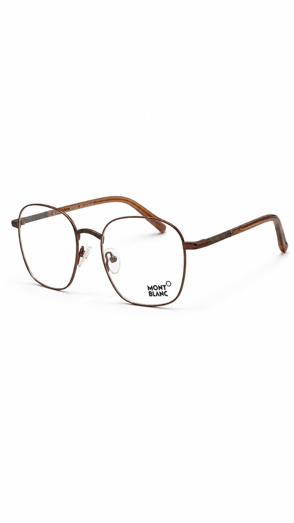 Montblanc Premium Bronze Square Optical Frame