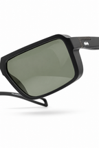 Premium Square Sunglasses – Matte Black Frame