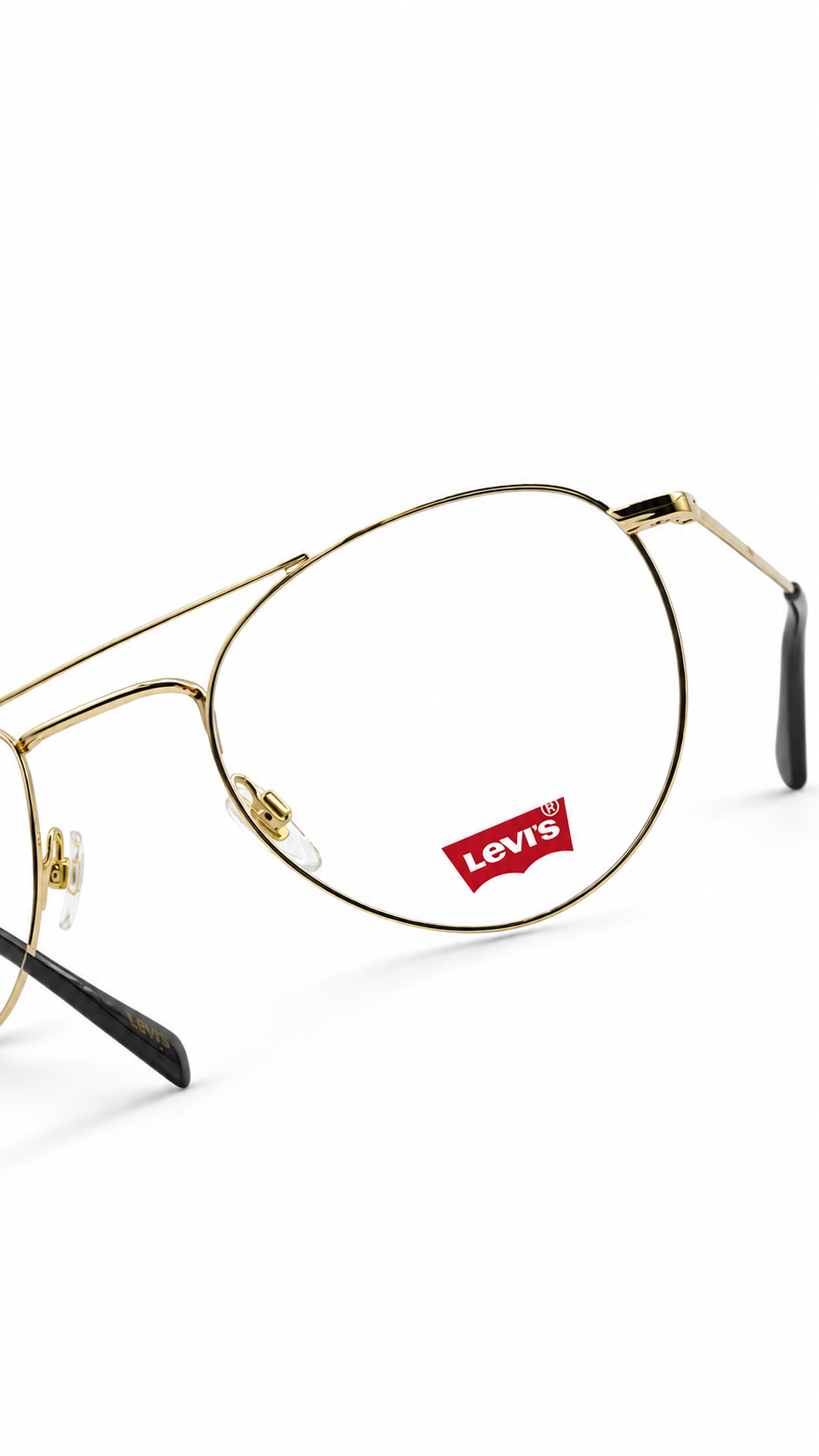 Levi's Classic Round Gold Optical Frame