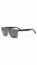 Ray-Ban Polarized Grey Frame Square Sunglasses Attachment With Folding
