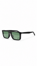 Ray-Ban Matte Black Polarized UV Protection Attachment Sunglasses With Folding
