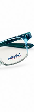 Roosiusid Eyewear 86150 Blue Transparent Optical Frame – 43□18-132