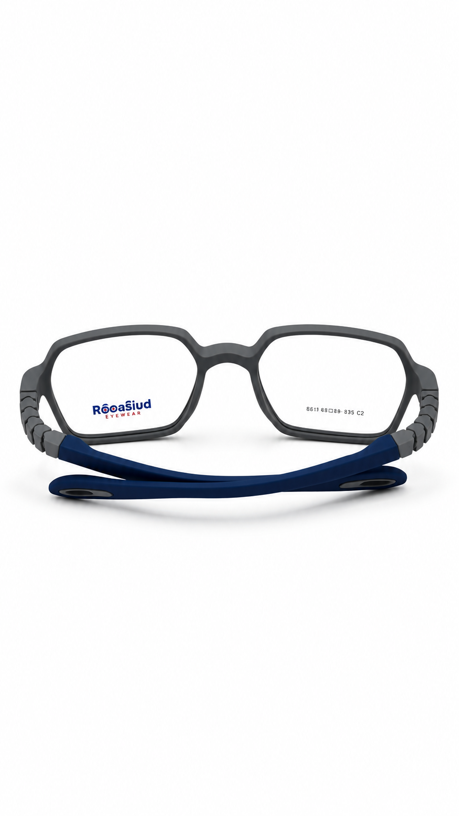 Roosiud Eyewear 86146 Black Square Optical Frame – Classic Modern Design