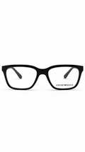 Emporio Armani EA 3194 5898 Matte Black Rectangular Eyeglasses 56-17-145