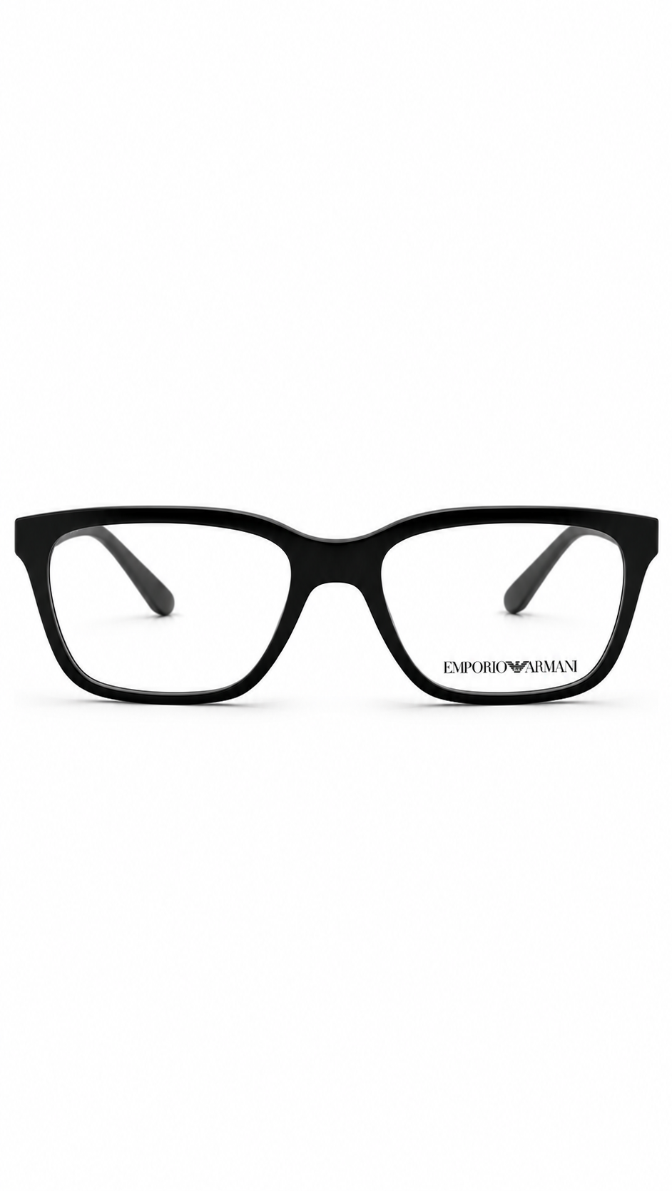 Emporio Armani EA 3194 5898 Matte Black Rectangular Eyeglasses 56-17-145