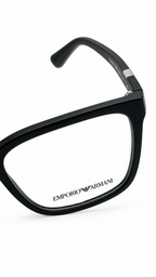 Emporio Armani EA 3194 5898 Matte Black Rectangular Eyeglasses 56-17-145