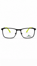 Lacoste L2223 315 Matte Khaki Green Metal Rectangular Eyeglasses 56mm