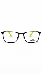 Lacoste L2223 315 Matte Khaki Green Metal Rectangular Eyeglasses 56mm