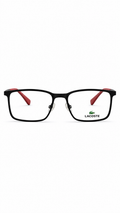 Lacoste L2240 035 Matte Grey Metal Rectangular Eyeglasses 52mm