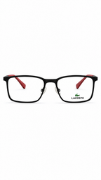 Lacoste L2240 035 Matte Grey Metal Rectangular Eyeglasses 52mm
