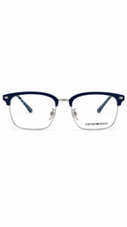 Emporio Armani EA3138 5088 Matte Navy Blue Clubmaster Eyeglasses 55mm
