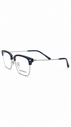 Emporio Armani EA3138 5088 Matte Navy Blue Clubmaster Eyeglasses 55mm
