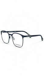 Emporio Armani EA1114 3018 Matte Blue Metal Rectangular Eyeglasses 54mm