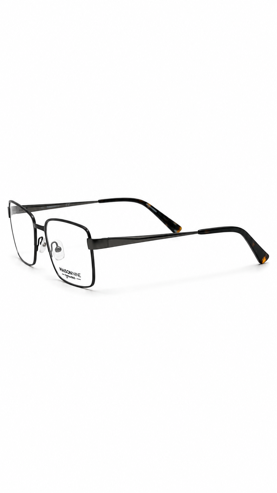 Marchon NYC M-2006 033 Dark Gunmetal Metal Eyeglasses 54mm