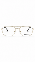 Marchon NYC M-2014 210 Light Gold Aviator Metal Eyeglasses 61mm