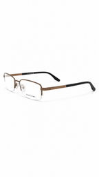Polo Ralph Lauren PH1890 366 Bronze Semi-Rimless Rectangular Eyeglasses Frame