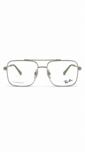 Ray-Ban RB3758V 2993 Light Gold Double Bridge Square Eyeglasses 54mm