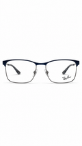 Ray-Ban RB8416 2914 Matte Blue Gunmetal Carbon Fibre Rectangular Eyeglasses 55mm