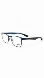 Ray-Ban RB8416 2914 Matte Blue Gunmetal Carbon Fibre Rectangular Eyeglasses 55mm