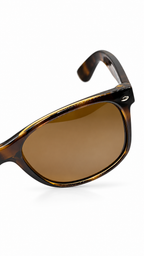 Ray-Ban RB 2132 New Wayfarer Light Havana Sunglasses – Brown Lenses (55mm)