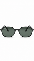 Ray-Ban RB 2198 Hexagonal Black Sunglasses – G-15 Green Lenses (51mm)