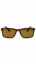 Ray-Ban RB 5170 Matte Brown Rectangular Sunglasses – Brown Lenses (55mm)