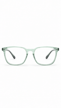 BA8023 Two-Tone Keyhole Square Optical Eyeglasses