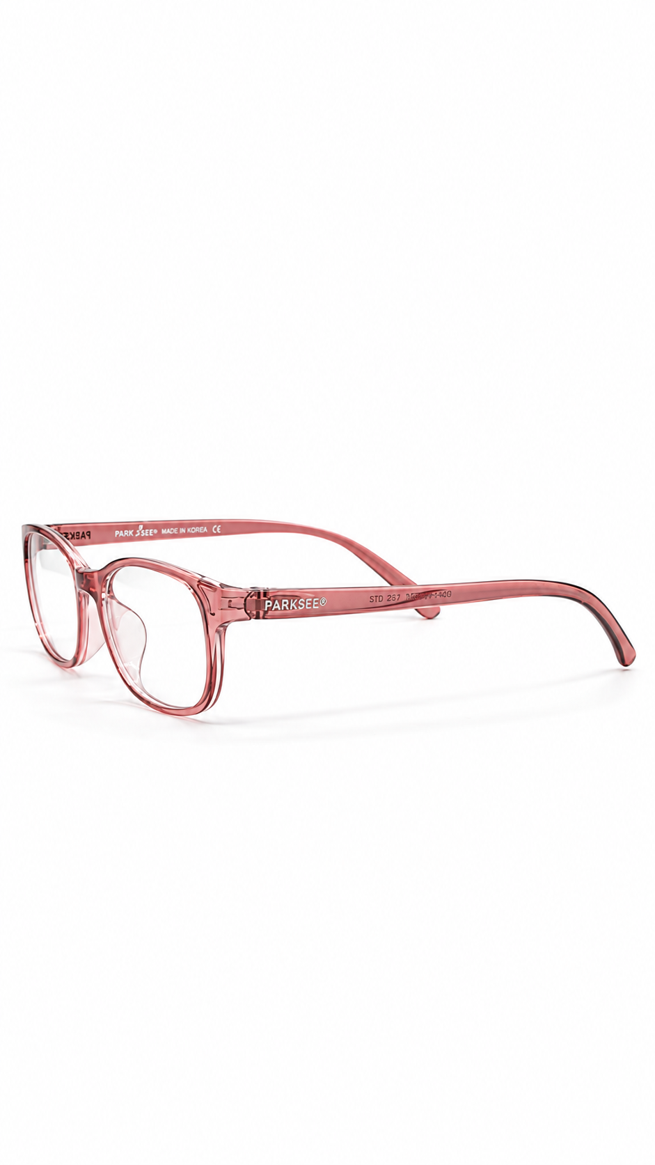 PARKSEO PS020 Kids Translucent Soft Oval Eyeglasses