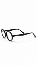 BA8022 Gloss Black Round Kids Glasses Frame C1 42-16-130