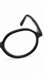 BA8022 Gloss Black Round Kids Glasses Frame C1 42-16-130