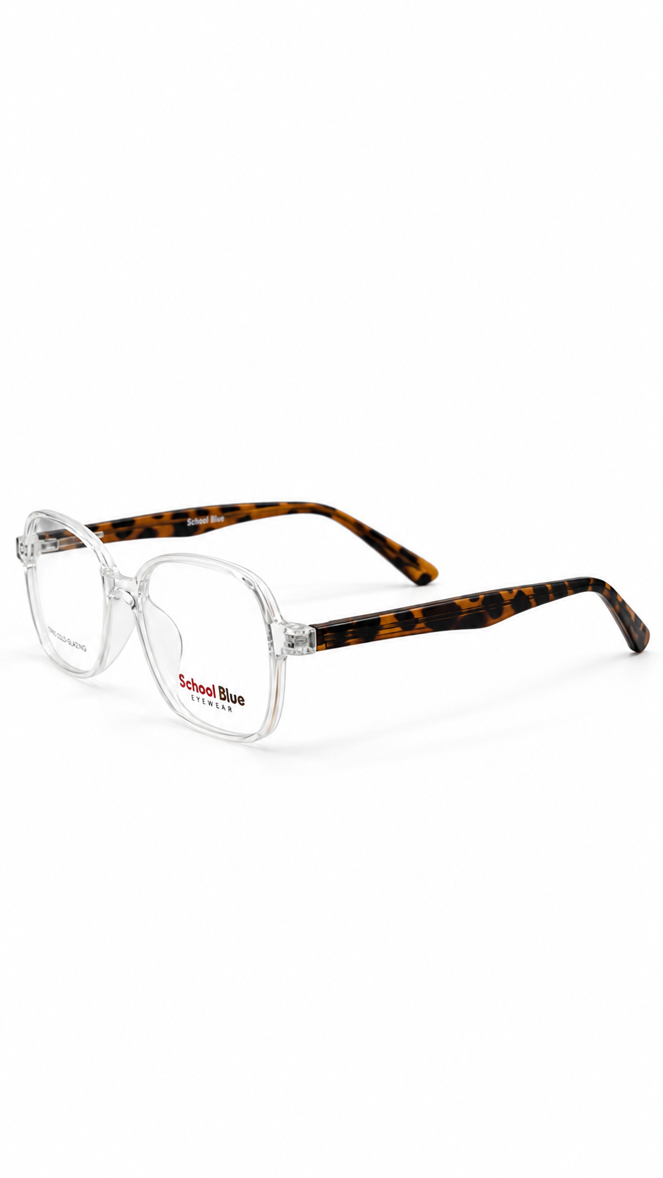 School Bus GF003 Clear & Tortoiseshell Kids Eyeglasses