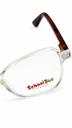 School Bus GF003 Clear & Tortoiseshell Kids Eyeglasses