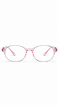 Capella CPK17 Crystal Pink Oval Kids Glasses Frame 43-17-122
