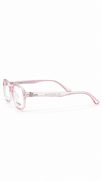 Capella CPK17 Crystal Pink Oval Kids Glasses Frame 43-17-122