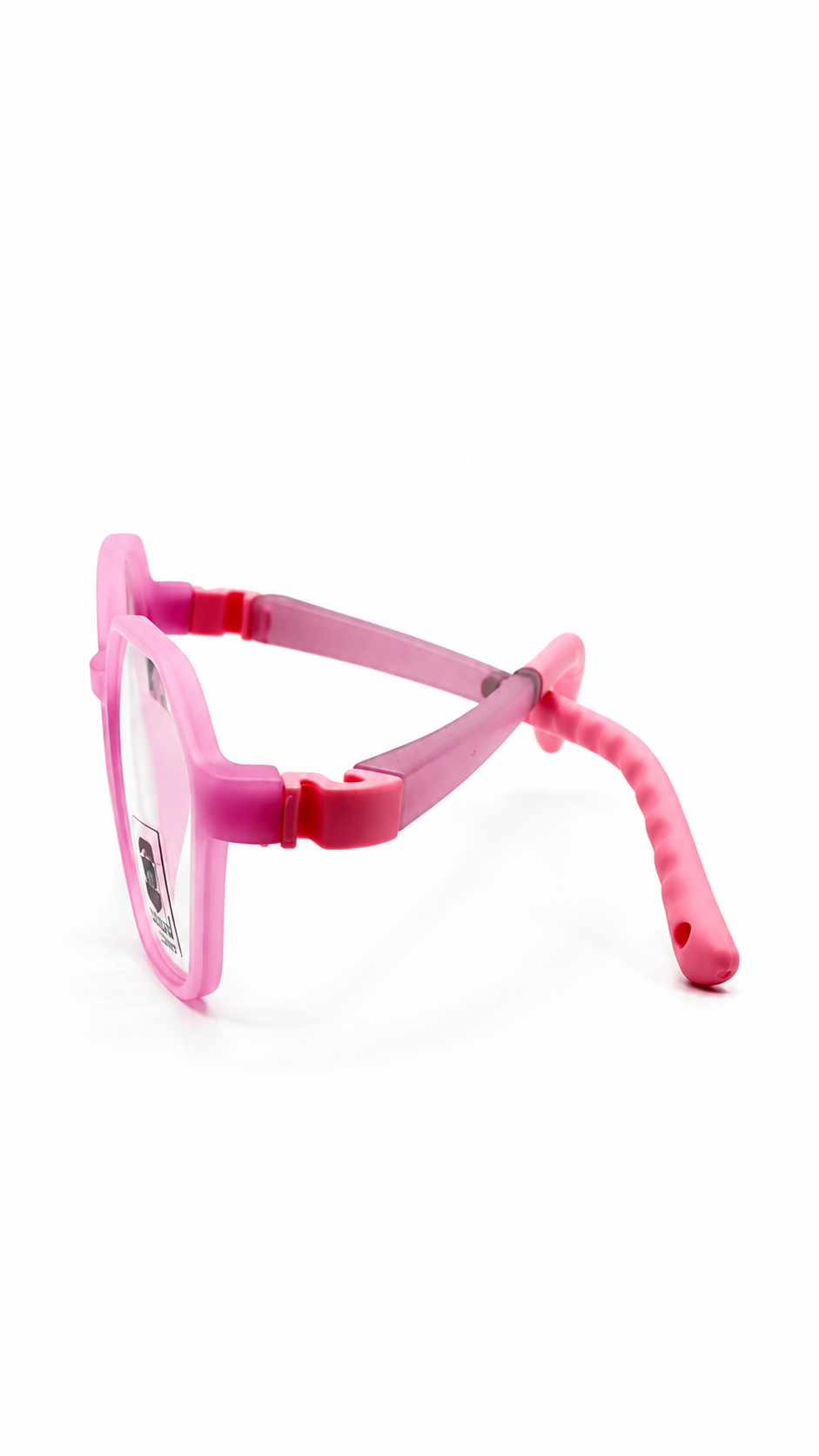 TOM STAR 76810 Flexible Kids Geometric Hexagon Eyeglasses