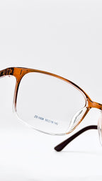 ZEISS ZS1008 Crystal Brown Gradient Square Eyeglass Frame –  Optical Eyewear